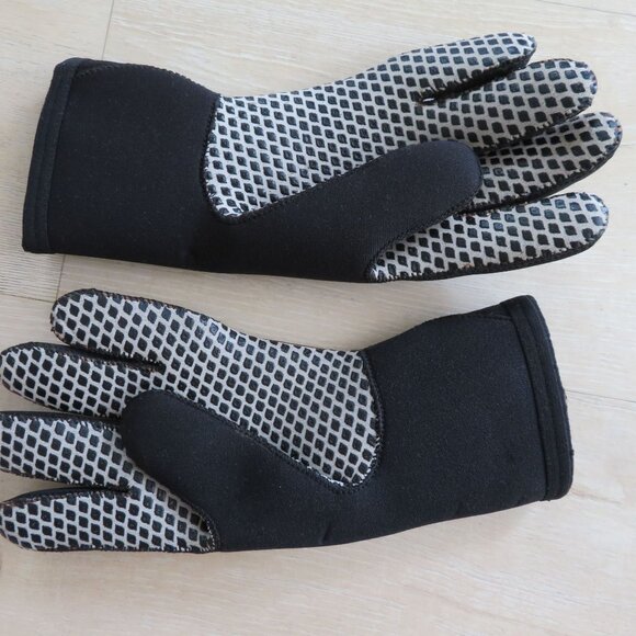 Vintage Scuba Diving Snorkeling Gloves Womens S Spearfishing Water Sports Zipper - Picture 3 of 11